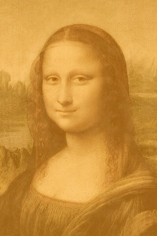 Картина Мона Лиза обои