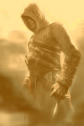 Ассасин в толпе обои