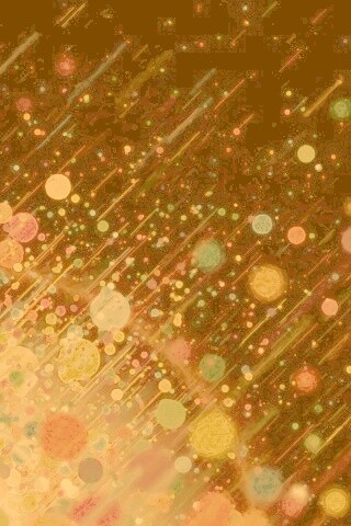 Полёт разноцветных кругов обои