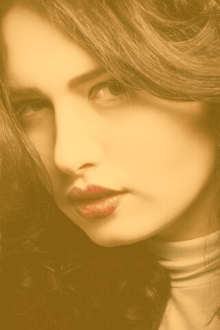 Модель с отличным макияжем обои