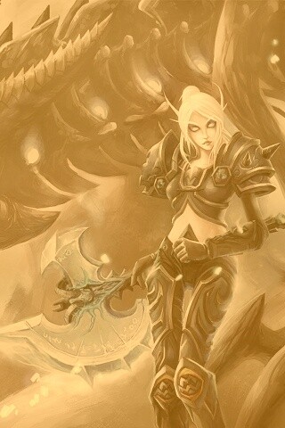 Героиня MMORPG обои