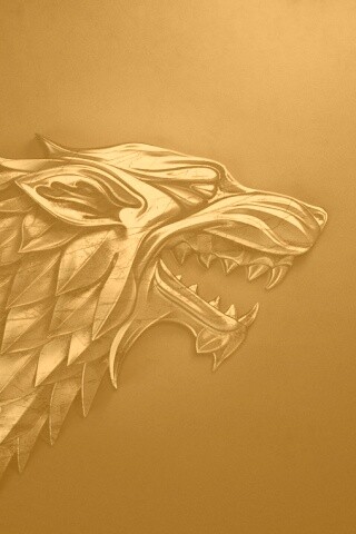 Металлический герб дома Старков обои