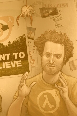 Half Life 3 - I want to believe обои