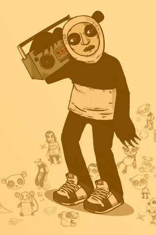 Панда - ньюэйдж обои