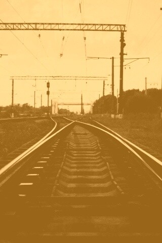 Железнодорожные пути обои