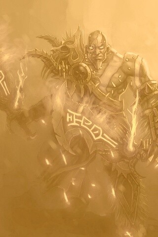 Андед с топорами обои