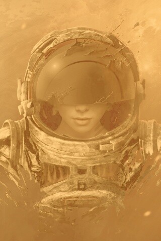 Космический жмурик обои