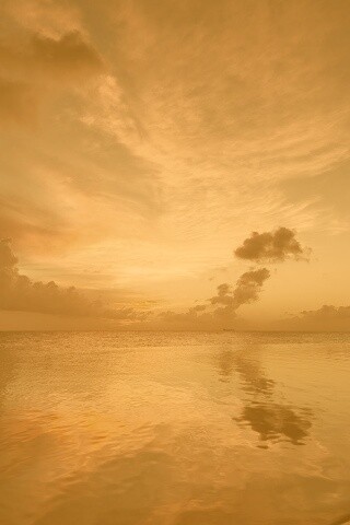 Закатное небо обои