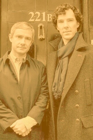 Шерлок и Ватсон обои