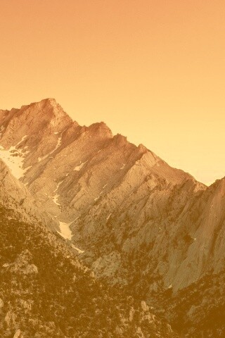 Розовые горы обои