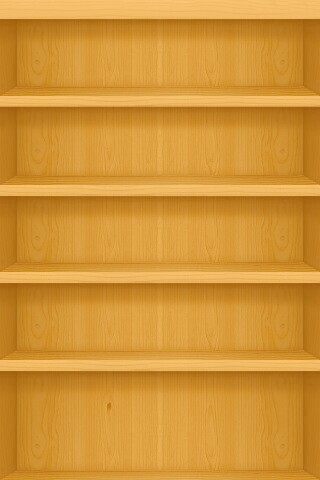 Обои в виде полок для iphone обои