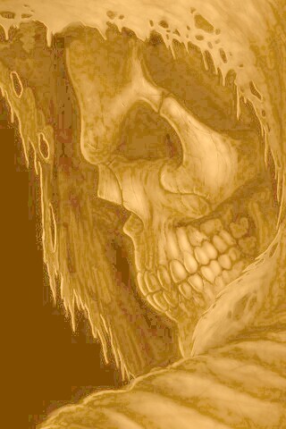 Смерть с картами обои