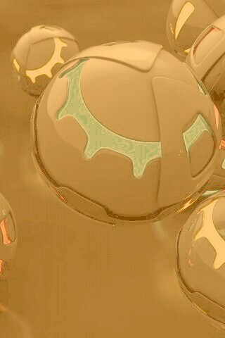 Трёхмерные шары обои