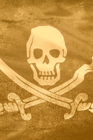 Пиратский флаг обои