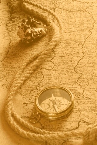 Древняя карта обои