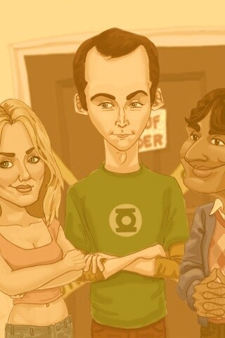 Теория большого взрыва (рисунок) обои