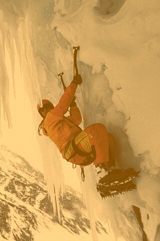 Альпинист обои