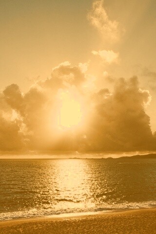 Солнечный пляж обои