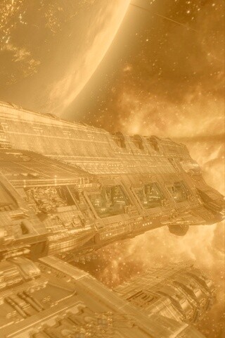 Космический корабль обои