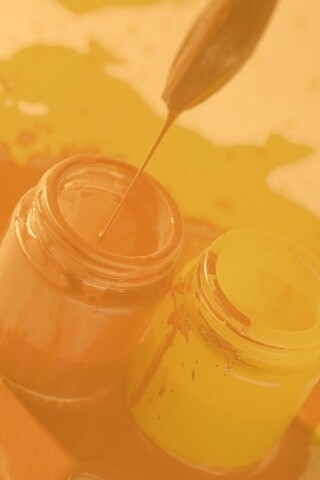 Баночки с краской обои