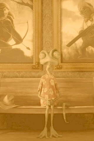 Ранго между двух картин обои