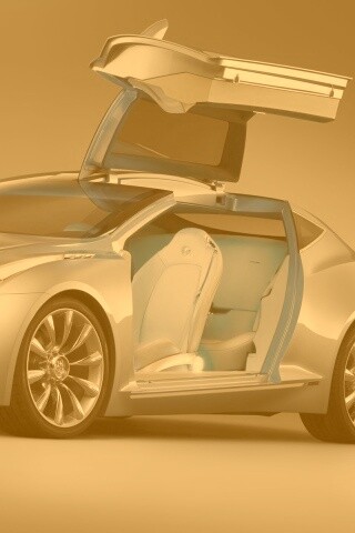 Buick Riviera с распахнутой дверцей обои