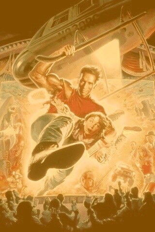 Последний герой боевика обои