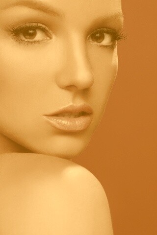 Лицо Бритни обои