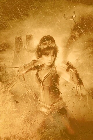 Blondie из фильма "Запрещенный прием" обои