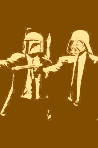 Pulp Fiction в стиле Star Wars обои