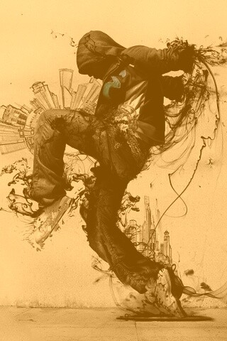 Танцор обои