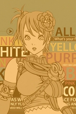 Раскрась её обои