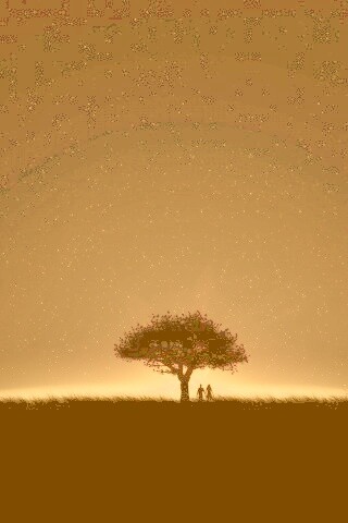 Звёздная ночь обои