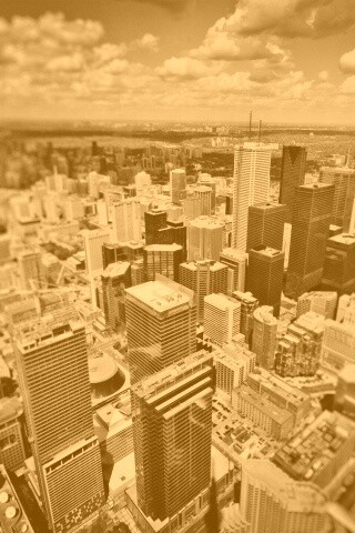 ЧБ фото города обои