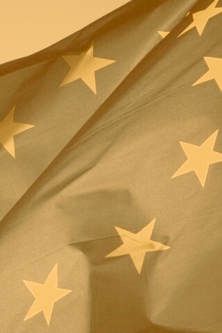 Синий флаг Евросоюза (европейского союза) обои