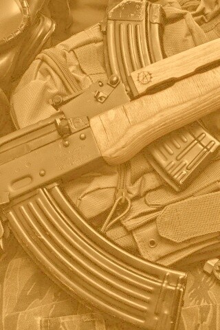 Автомат АК-47 обои