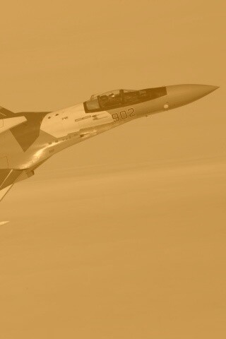 Полёт истребителя обои