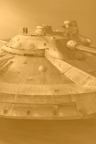 Летающая тарелка. Разработка Рейха. обои