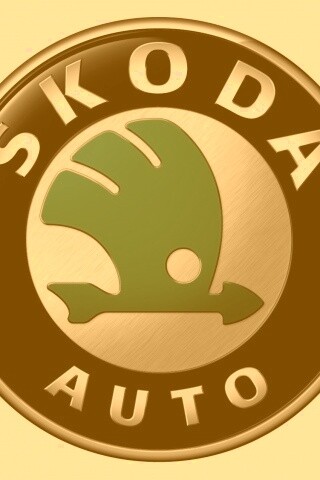 Логотип Skoda обои