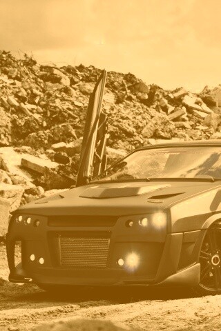 Тюнингованный ваз 21099 обои