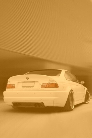 Белый БМВ обои