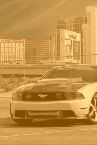 Тюнингованный Форд Мустанг обои