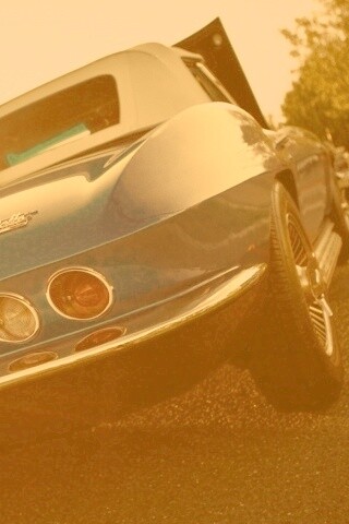 Ретро Chevrolet Corvette обои