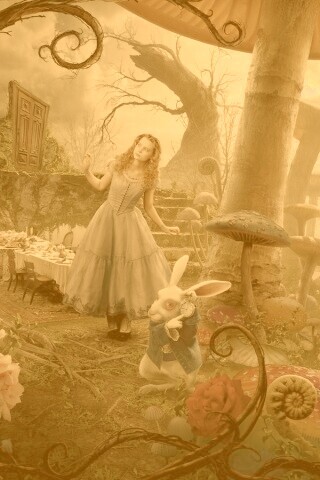 Алиса в стране чудес обои