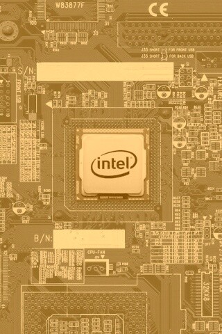 Процессор от Intel обои