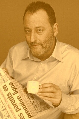 Жан рено пьет кофе обои