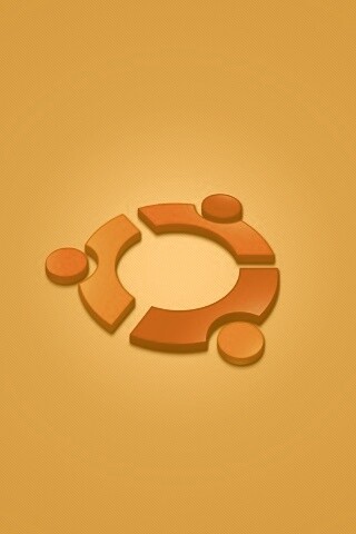Официальный логотип Убунту обои