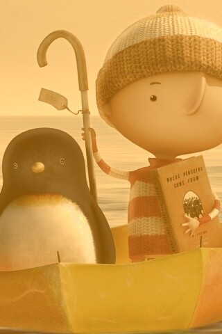 Откуда приходят пингвины обои