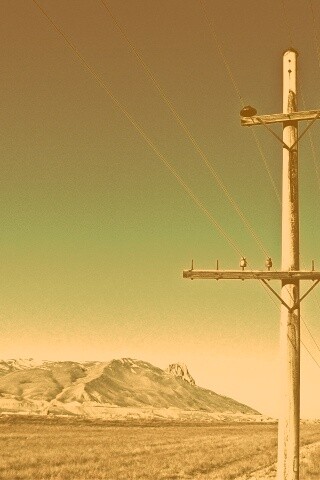 Линия электропередачи обои