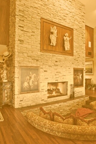 Интерьер гостинной обои